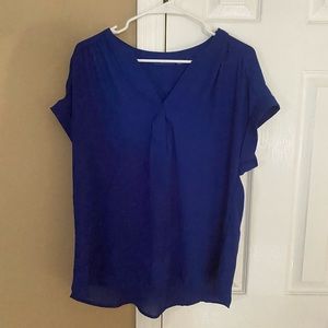 Cobalt Blue Blouse